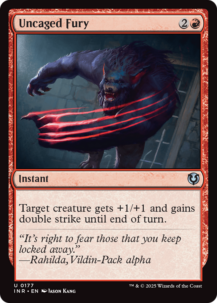 Uncaged Fury [Innistrad Remastered] | I Want That Stuff Brandon