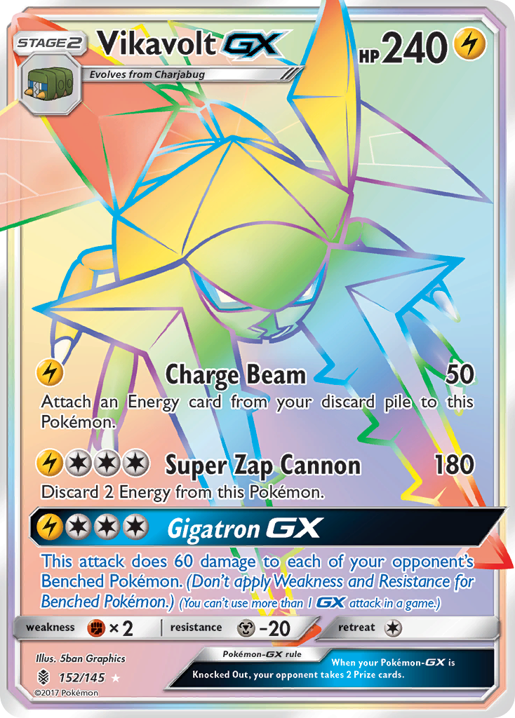 Vikavolt GX (152/145) [Sun & Moon: Guardians Rising] | I Want That Stuff Brandon