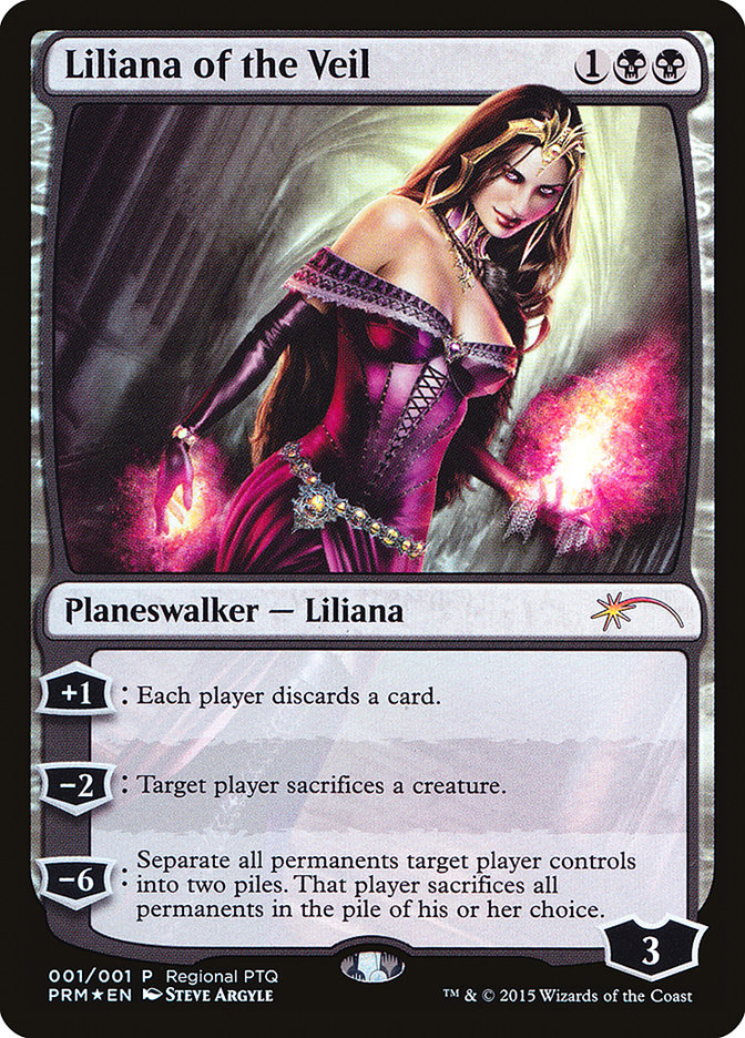 Liliana of the Veil (Regional PTQ) [Pro Tour Promos] | I Want That Stuff Brandon