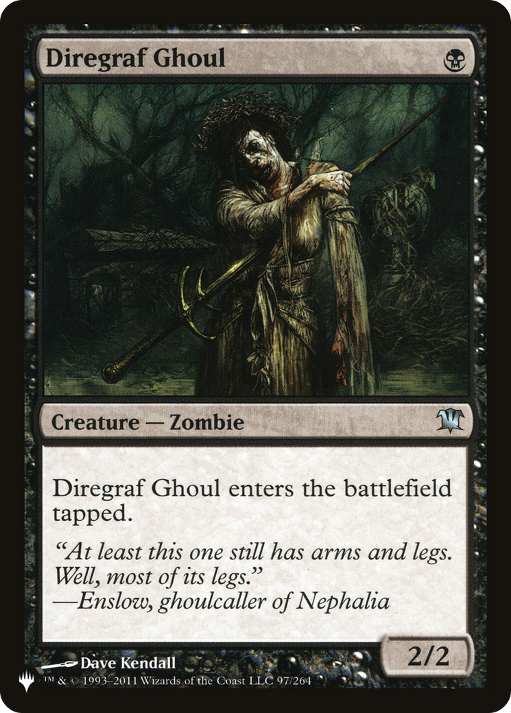 Diregraf Ghoul [The List] | I Want That Stuff Brandon