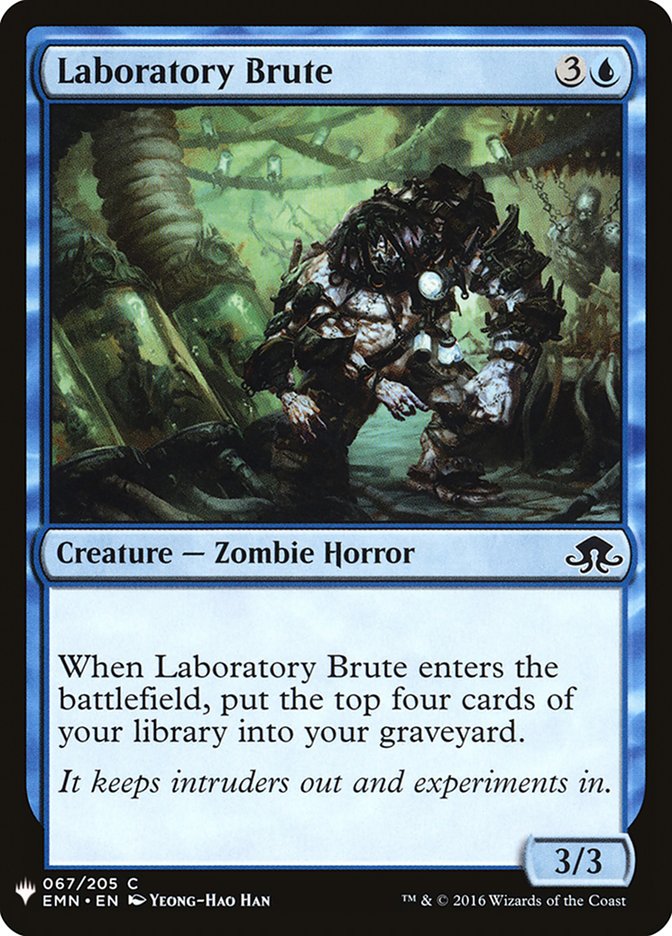 Laboratory Brute [Mystery Booster] | I Want That Stuff Brandon