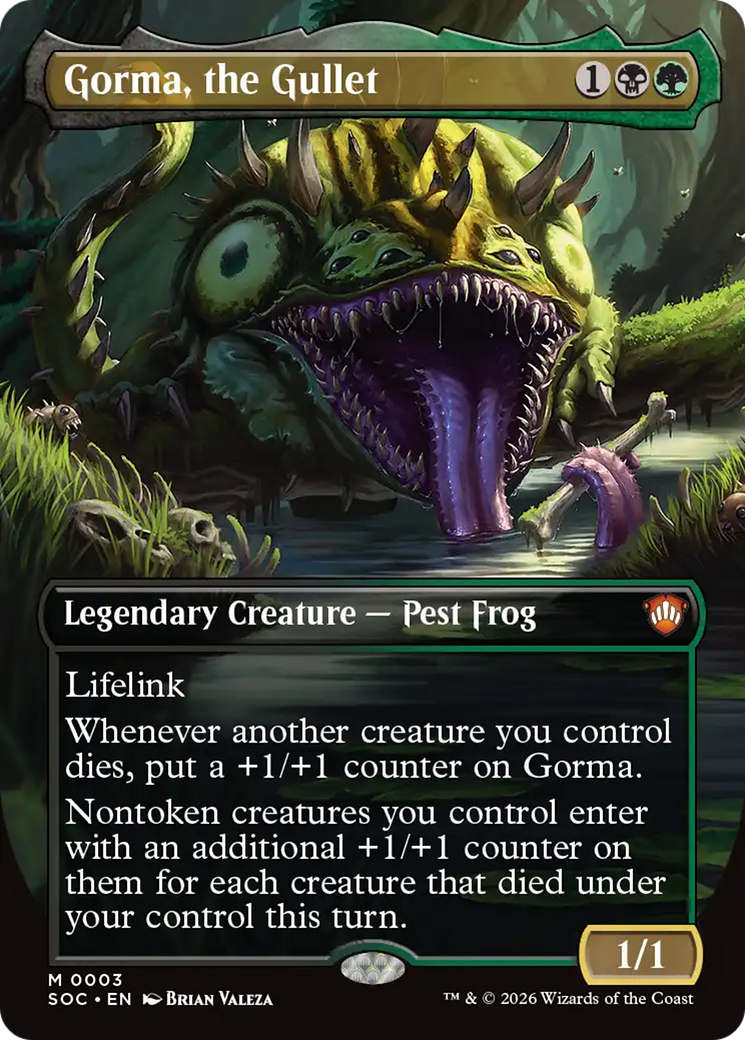 Gorma, the Gullet (Borderless) [Secrets of Strixhaven Commander] | I Want That Stuff Brandon