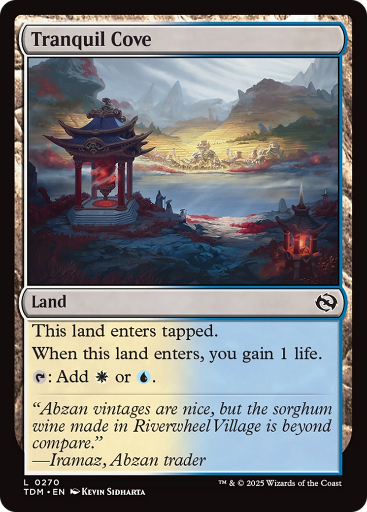 Tranquil Cove [Tarkir: Dragonstorm] | I Want That Stuff Brandon