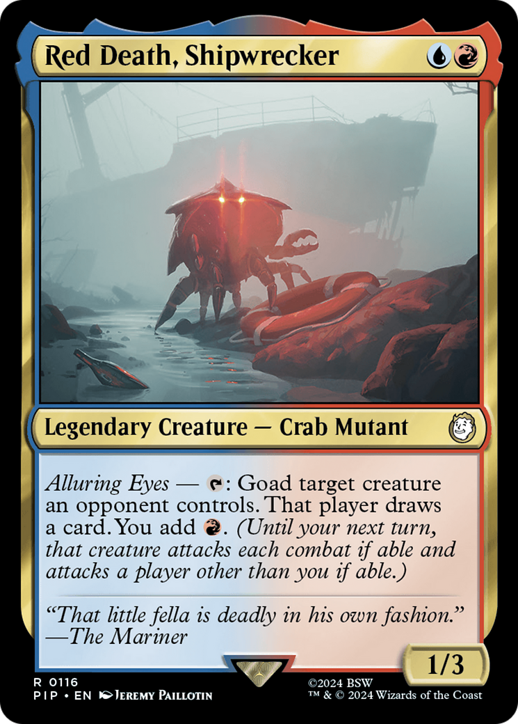 Red Death, Shipwrecker [Fallout] | I Want That Stuff Brandon