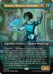 Zimone, Mystery Unraveler (Borderless) [Duskmourn: House of Horror Commander] | I Want That Stuff Brandon