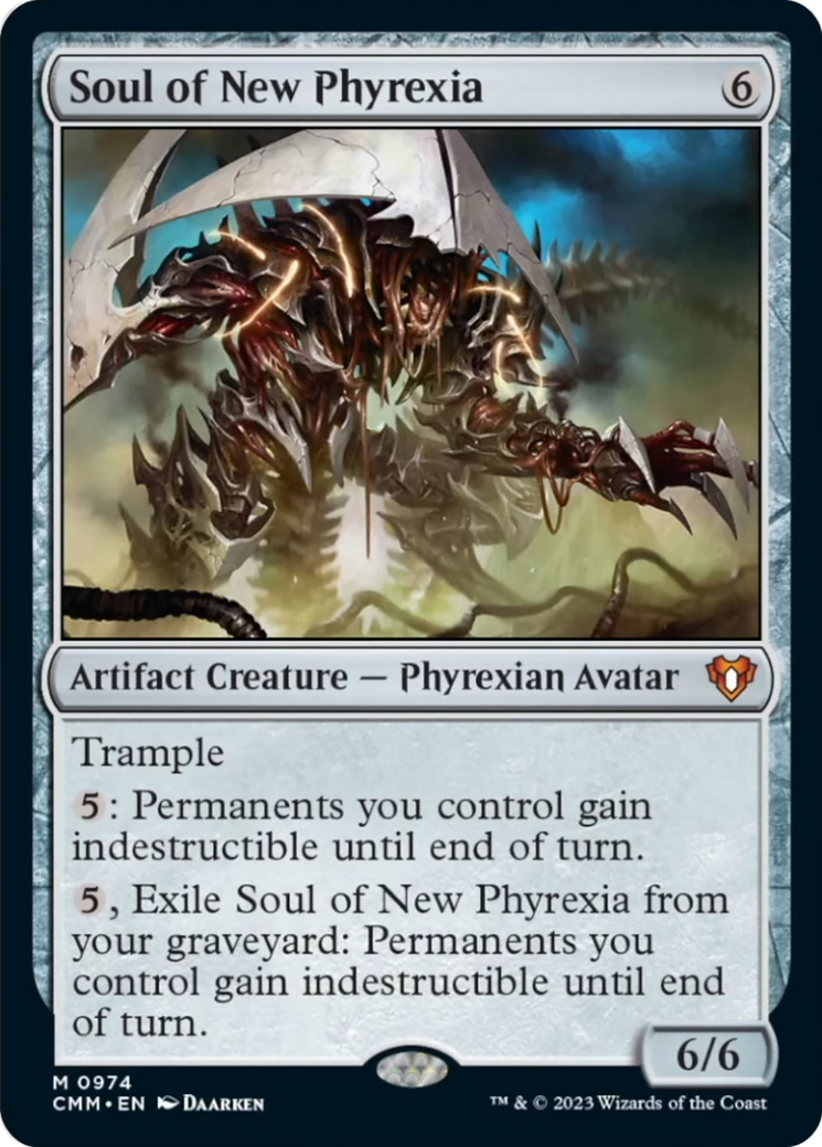 Soul of New Phyrexia [Commander Masters] | I Want That Stuff Brandon