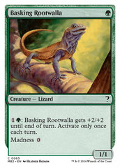 Basking Rootwalla (White Border) [Mystery Booster 2] | I Want That Stuff Brandon