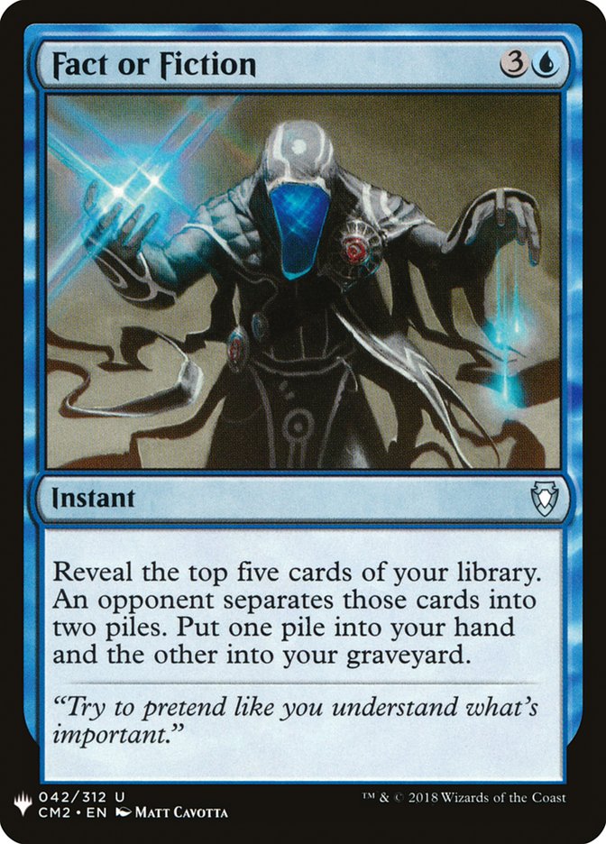 Fact or Fiction [Mystery Booster] | I Want That Stuff Brandon