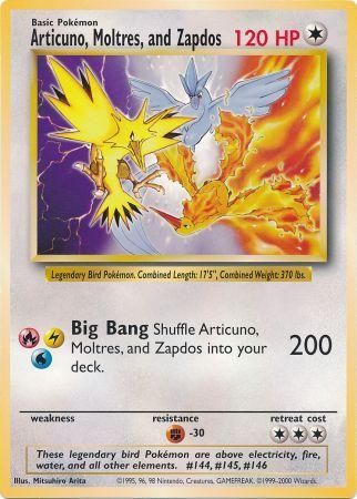 Articuno, Moltres, and Zapdos (Jumbo Card) [Miscellaneous Cards] | I Want That Stuff Brandon