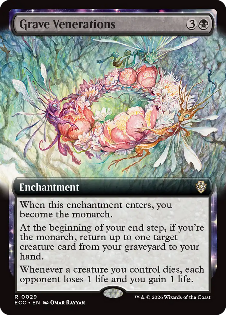 Grave Venerations (Extended Art) [Lorwyn Eclipsed Commander] | I Want That Stuff Brandon