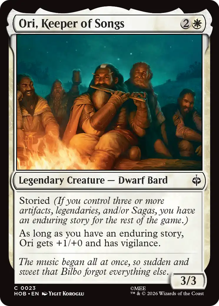 Ori, Keeper of Songs [The Hobbit] | I Want That Stuff Brandon