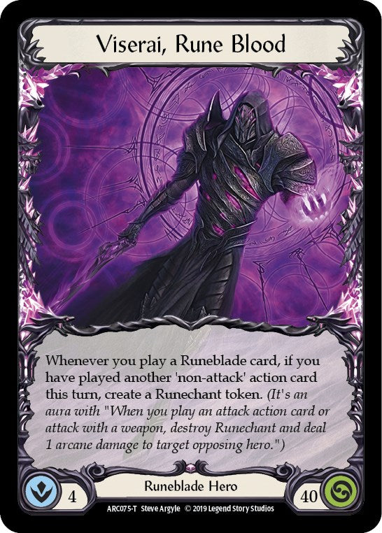 Teklo Plasma Pistol // Viserai, Rune Blood [ARC003 // ARC075] (Arcane Rising) | I Want That Stuff Brandon