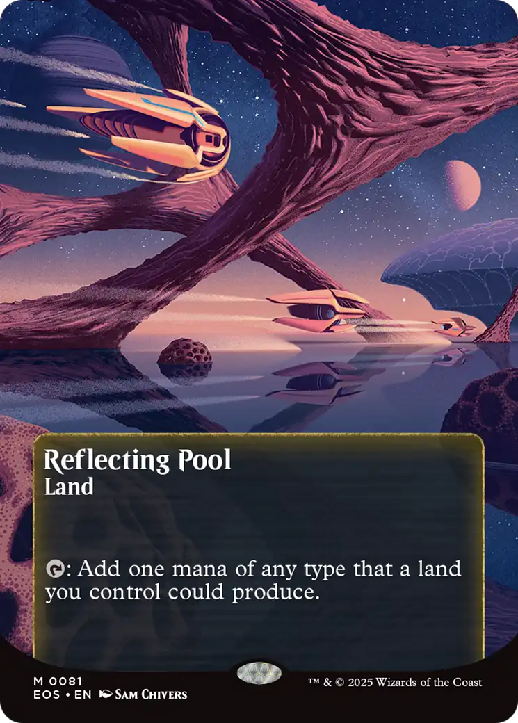 Reflecting Pool (0081) (Borderless) [Edge of Eternities: Stellar Sights] | I Want That Stuff Brandon