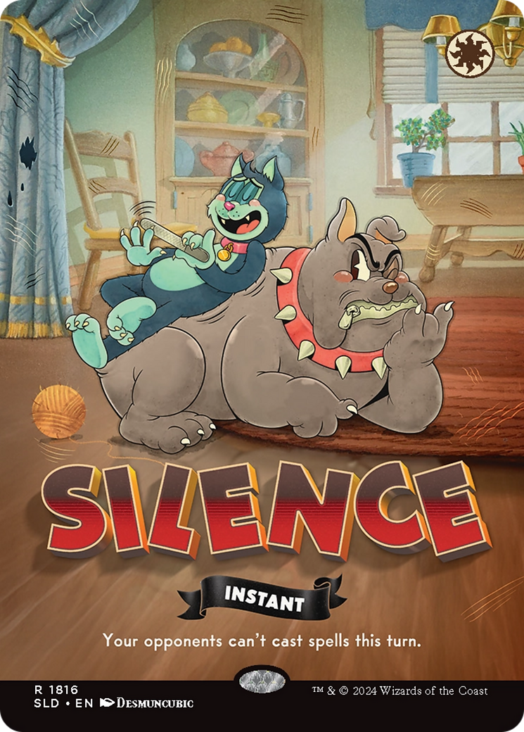 Silence (1816) (Rainbow Foil) [Secret Lair Drop Series] | I Want That Stuff Brandon