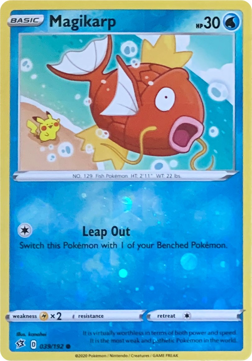 Magikarp (039/192) (Reverse Cosmos Holo) [Sword & Shield: Rebel Clash] | I Want That Stuff Brandon