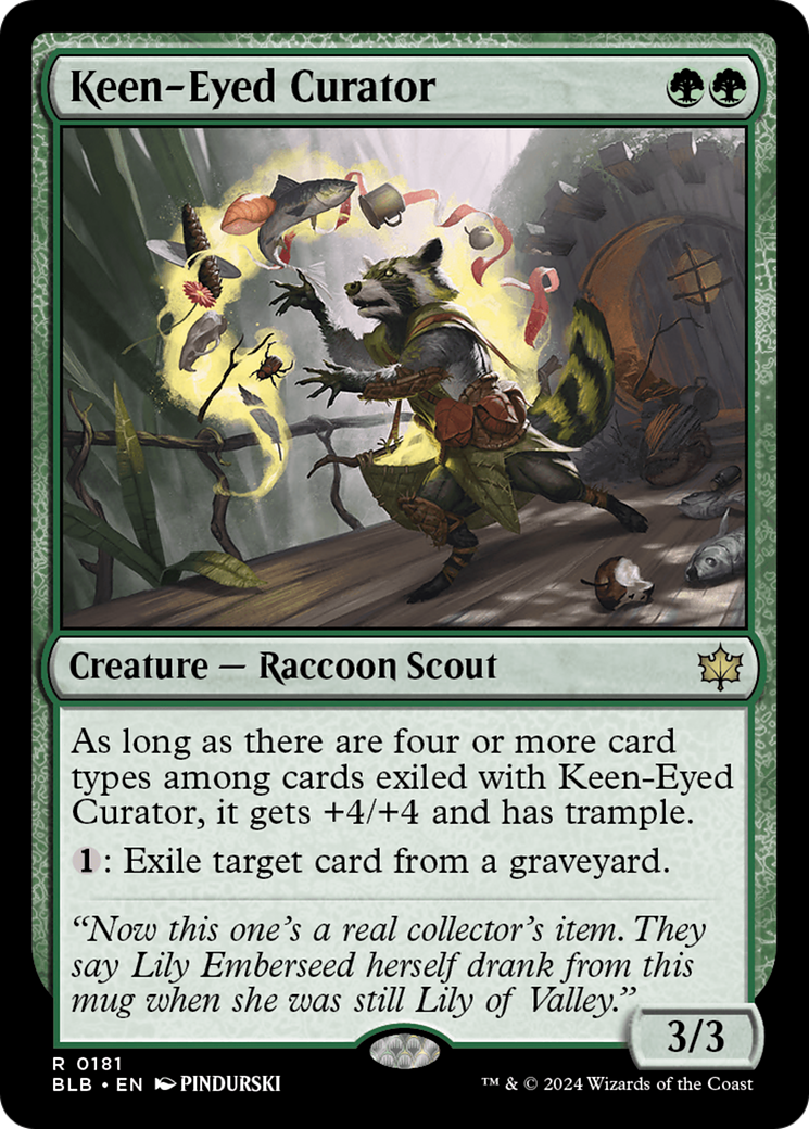 Keen-Eyed Curator [Bloomburrow] | I Want That Stuff Brandon