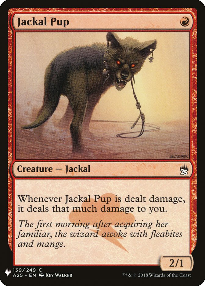 Jackal Pup [Mystery Booster] | I Want That Stuff Brandon
