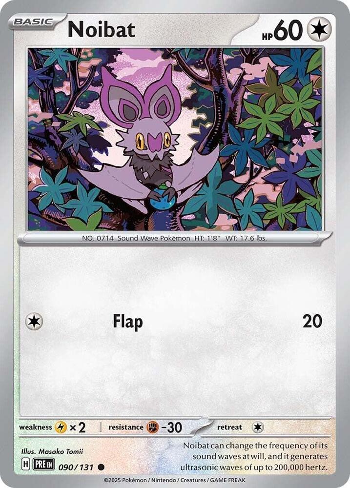 Noibat (090/131) [Scarlet & Violet: Prismatic Evolutions] | I Want That Stuff Brandon