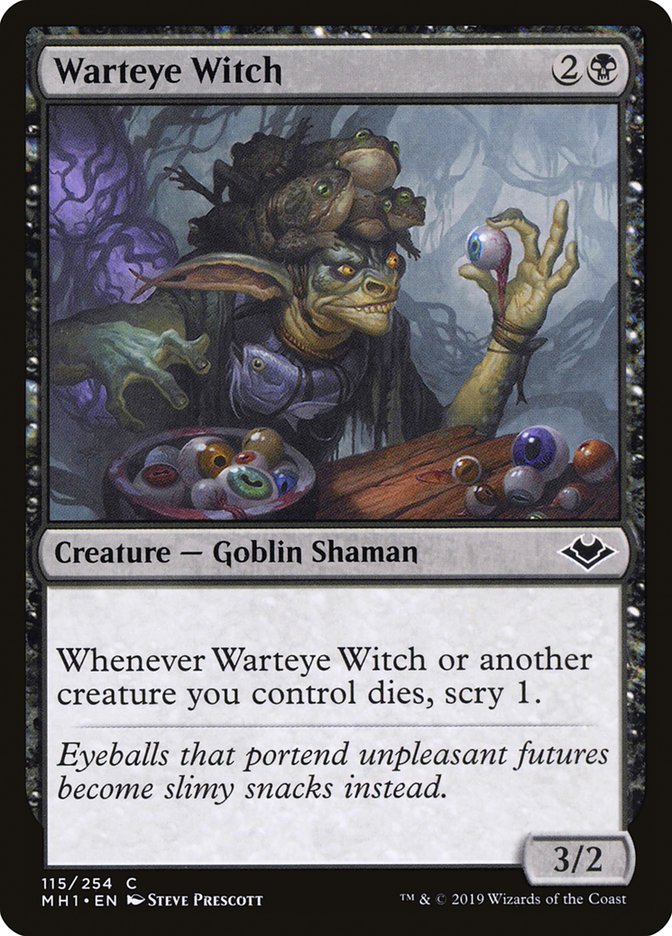 Warteye Witch [Modern Horizons] | I Want That Stuff Brandon