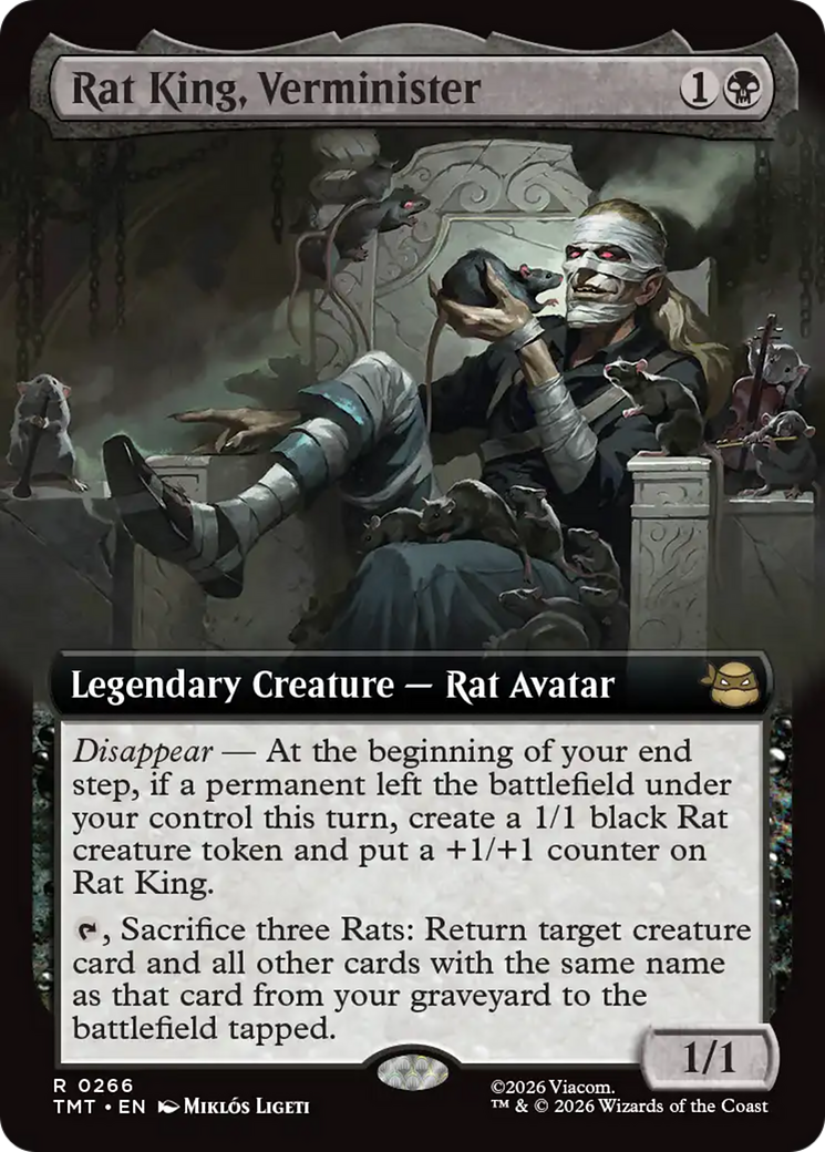 Rat King, Verminister (Extended Art) [Teenage Mutant Ninja Turtles] | I Want That Stuff Brandon