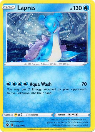 Lapras (SWSH051) [Sword & Shield: Black Star Promos] | I Want That Stuff Brandon