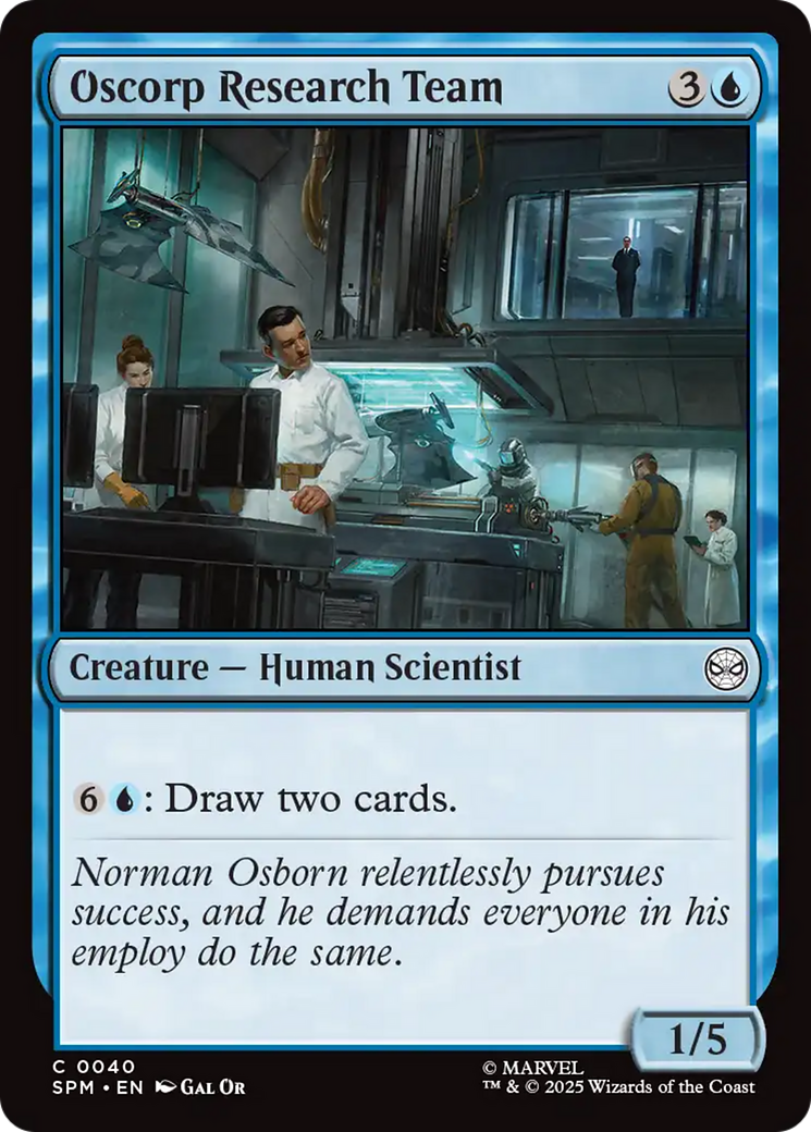 Oscorp Research Team [Marvel's Spider-Man] | I Want That Stuff Brandon