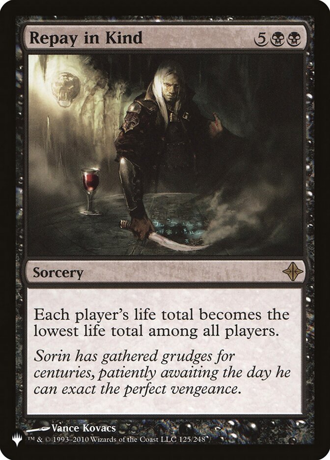 Repay in Kind [The List] | I Want That Stuff Brandon