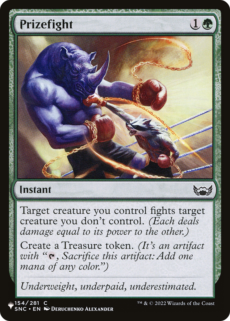 Prizefight [The List] | I Want That Stuff Brandon