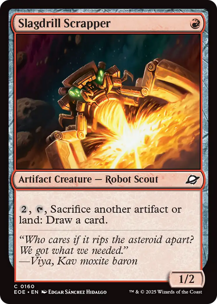 Slagdrill Scrapper [Edge of Eternities] | I Want That Stuff Brandon