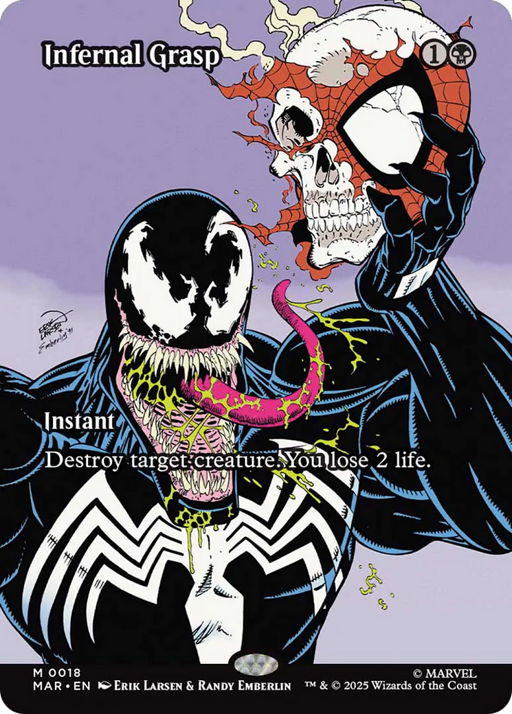 Infernal Grasp (Borderless) [Marvel Universe: Eternal-Legal] | I Want That Stuff Brandon