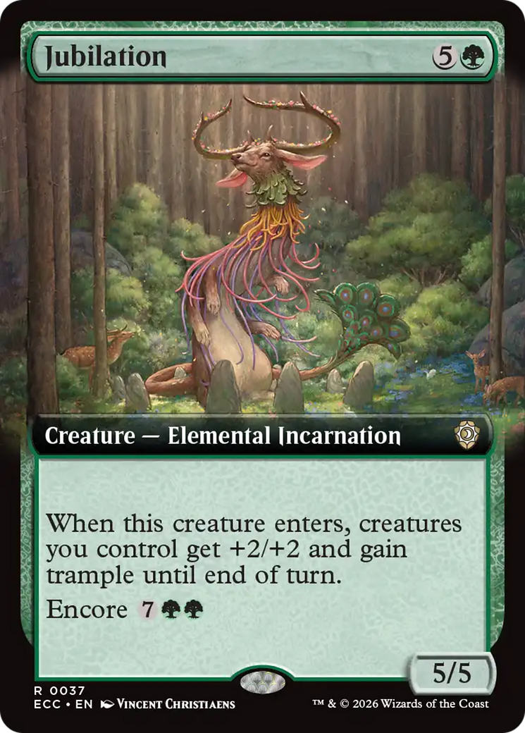 Jubilation (Extended Art) [Lorwyn Eclipsed Commander] | I Want That Stuff Brandon