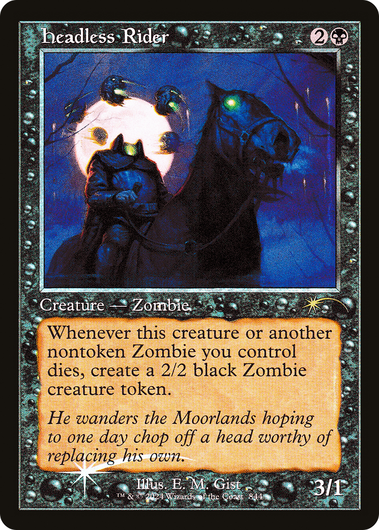 Headless Rider (Retro Frame) [Secret Lair Drop Series] | I Want That Stuff Brandon