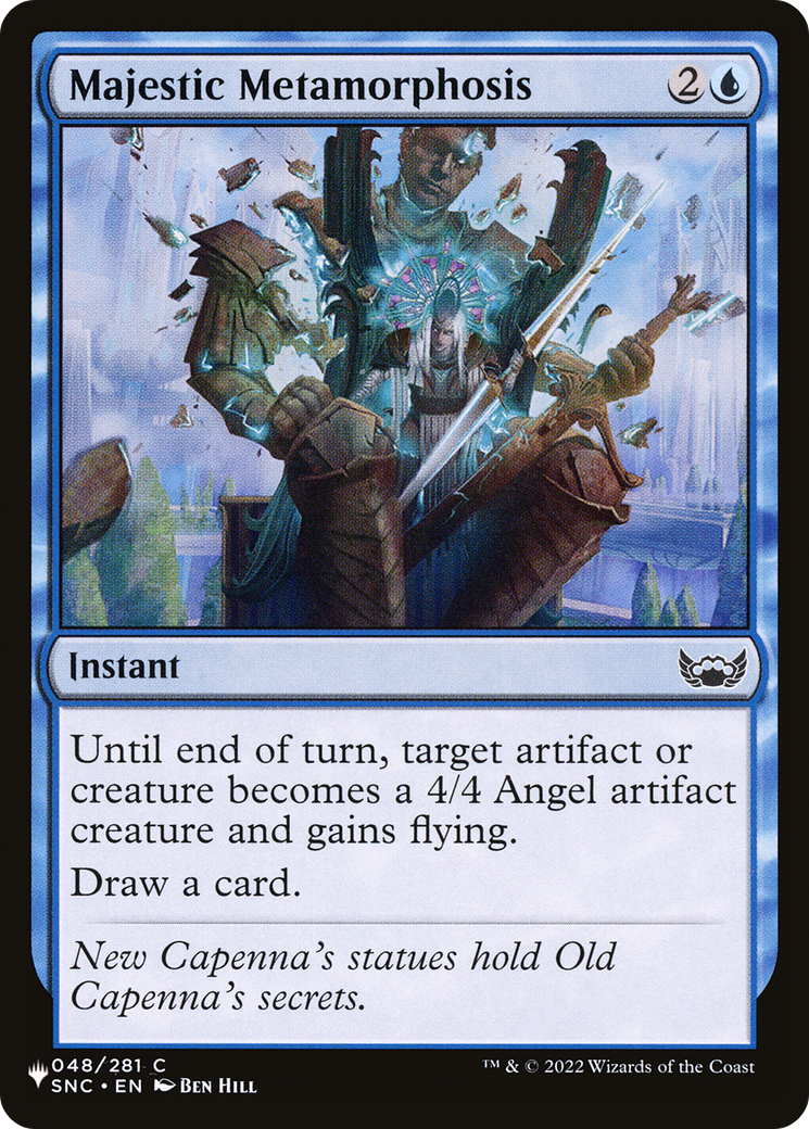 Majestic Metamorphosis [The List] | I Want That Stuff Brandon
