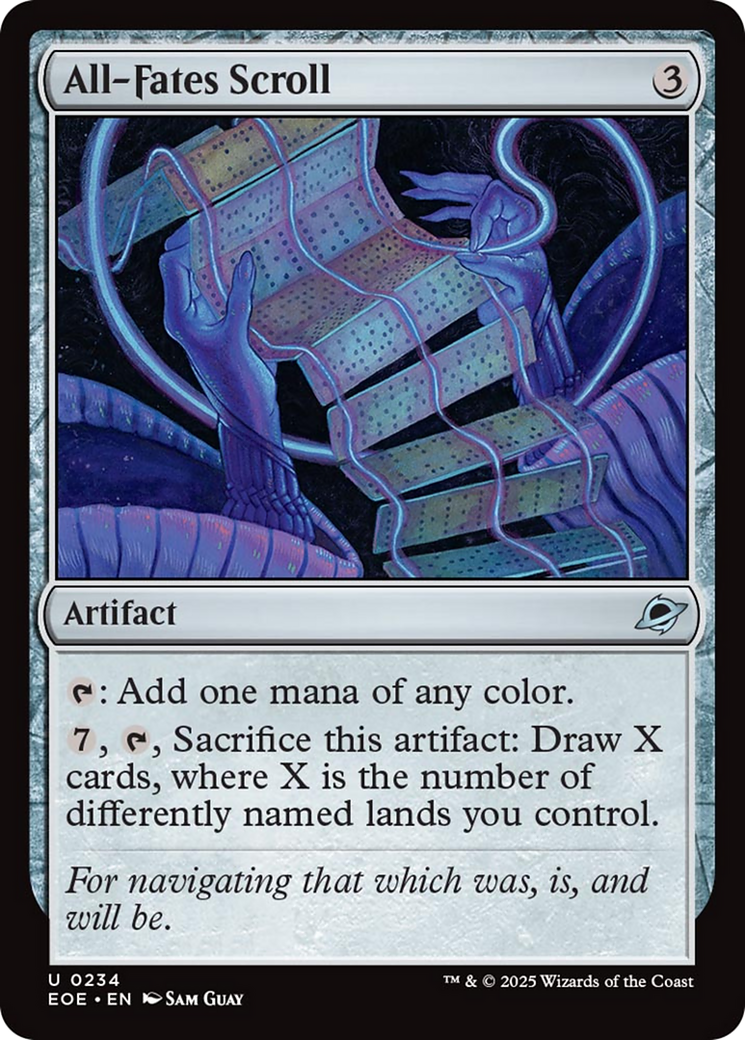 All-Fates Scroll [Edge of Eternities] | I Want That Stuff Brandon