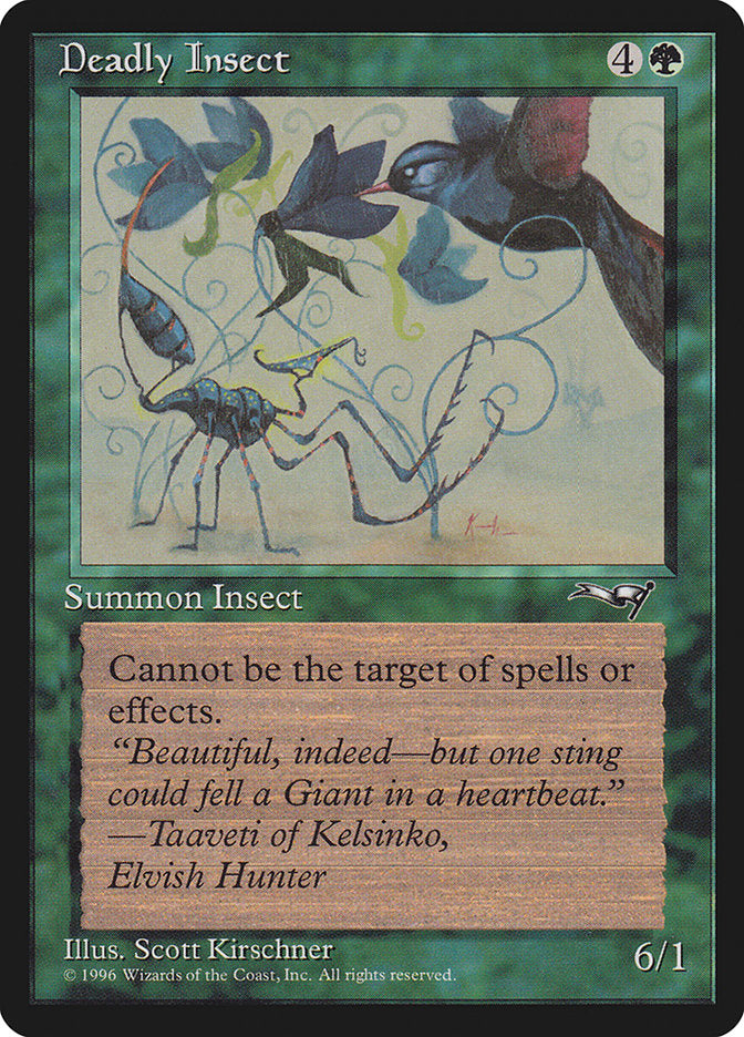 Deadly Insect (Bird Art) [Alliances] | I Want That Stuff Brandon