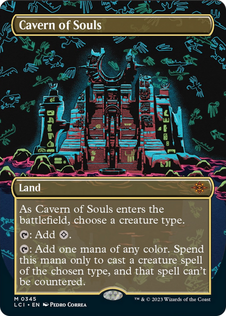 Cavern of Souls (0345) (Borderless) [The Lost Caverns of Ixalan] | I Want That Stuff Brandon