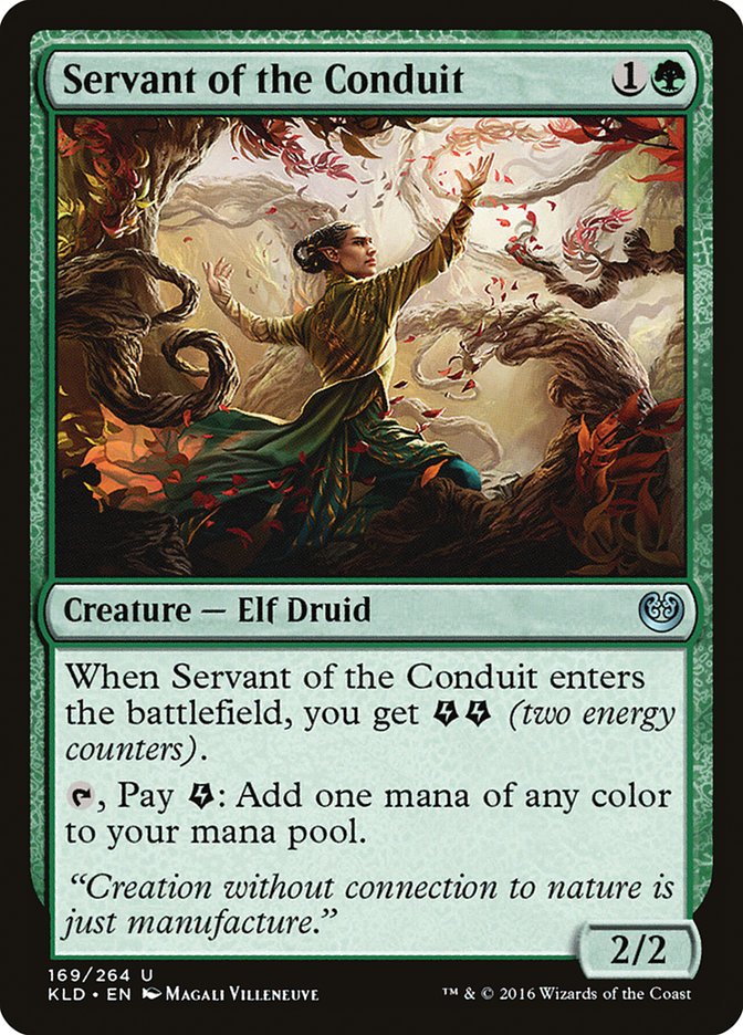 Servant of the Conduit [Kaladesh] | I Want That Stuff Brandon