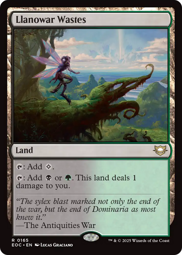 Llanowar Wastes [Edge of Eternities Commander] | I Want That Stuff Brandon