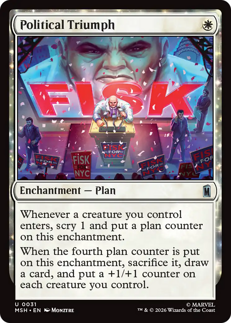 Political Triumph [Marvel Super Heroes] | I Want That Stuff Brandon