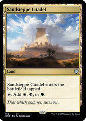 Sandsteppe Citadel [Phyrexia: All Will Be One Commander] | I Want That Stuff Brandon