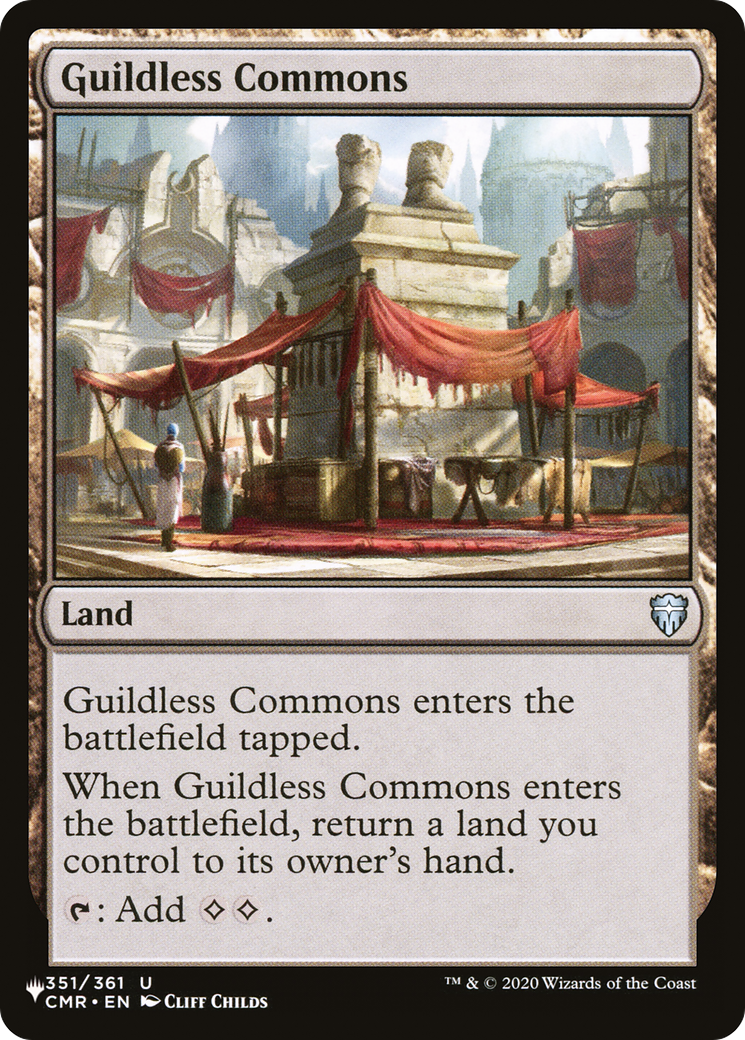 Guildless Commons [The List Reprints] | I Want That Stuff Brandon