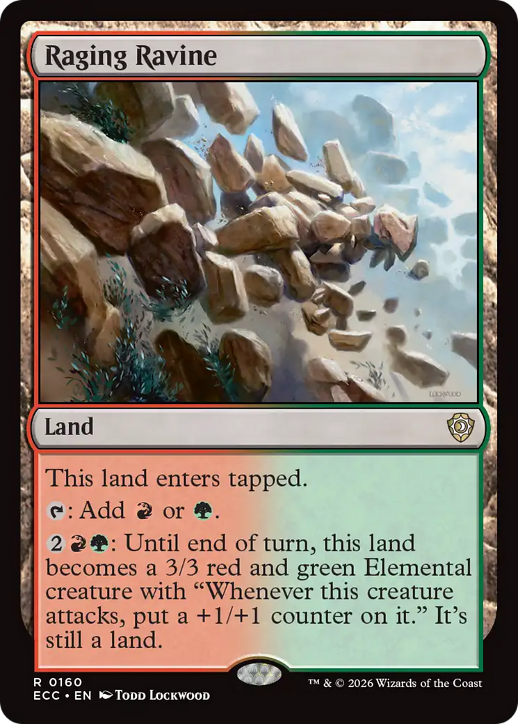 Raging Ravine [Lorwyn Eclipsed Commander] | I Want That Stuff Brandon