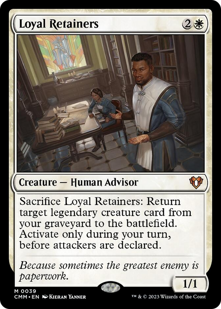 Loyal Retainers [Commander Masters] | I Want That Stuff Brandon