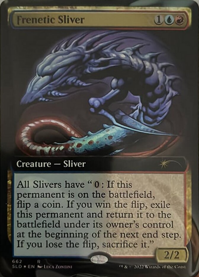 Frenetic Sliver (Extended Art) [Secret Lair Drop Promos] | I Want That Stuff Brandon