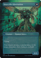 Delver of Secrets // Insectile Aberration (Borderless) [Secret Lair: From Cute to Brute] | I Want That Stuff Brandon