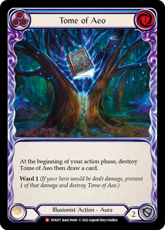 Tome of Aeo [DYN217] (Dynasty)  Rainbow Foil | I Want That Stuff Brandon