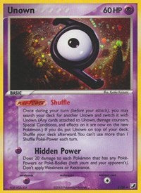 Unown (Z) (Z/28) [EX: Unseen Forces] | I Want That Stuff Brandon