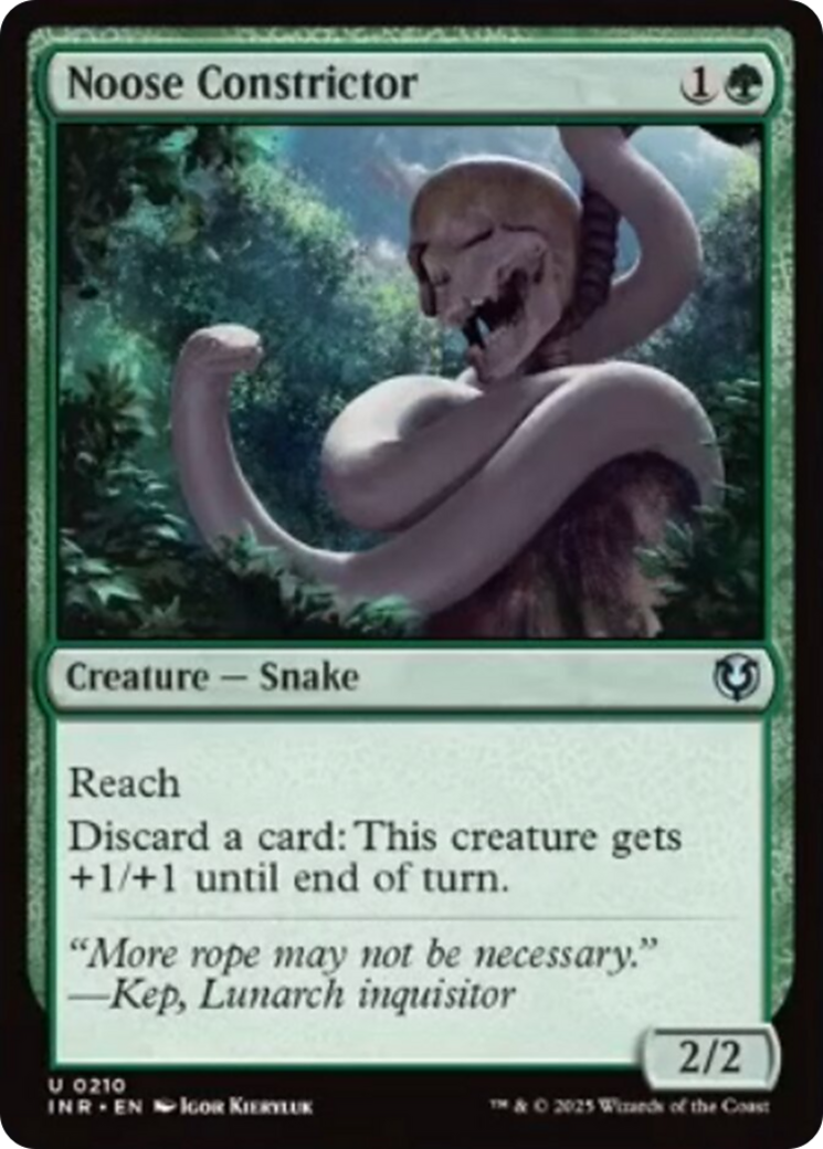 Noose Constrictor [Innistrad Remastered] | I Want That Stuff Brandon