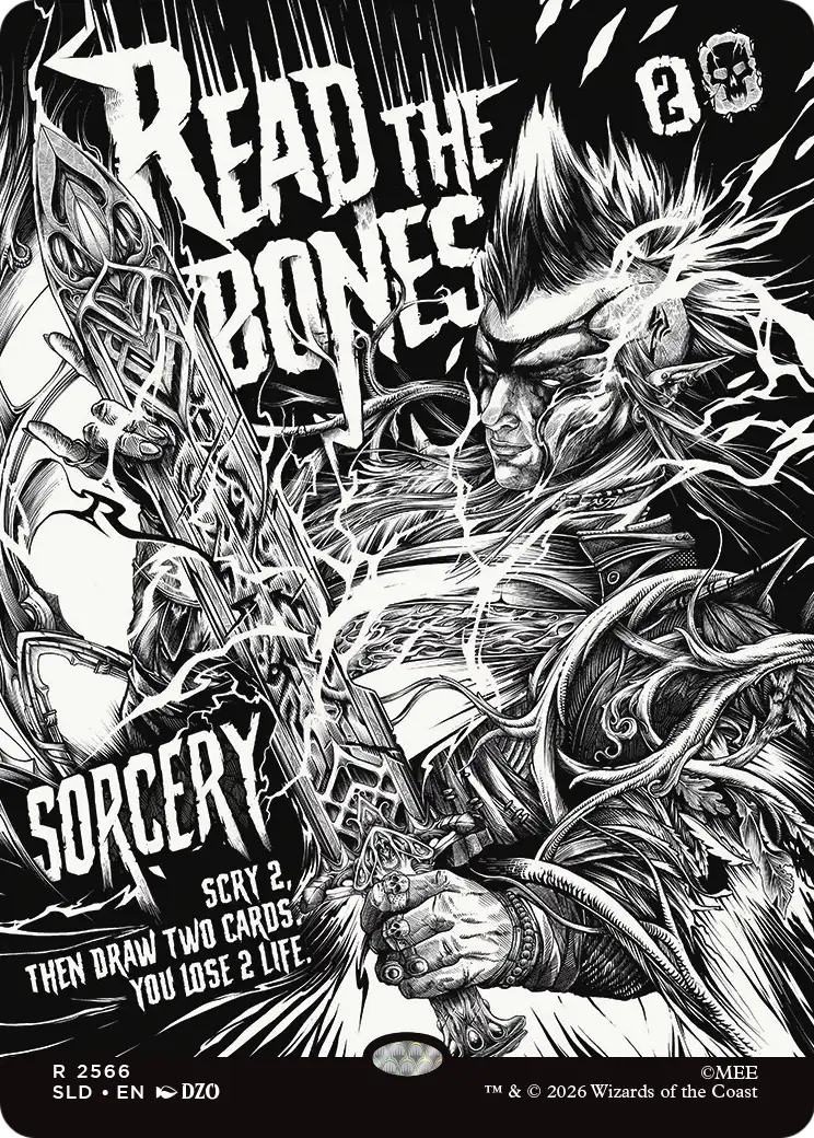 Read the Bones (2566) [Secret Lair Drop Series] | I Want That Stuff Brandon