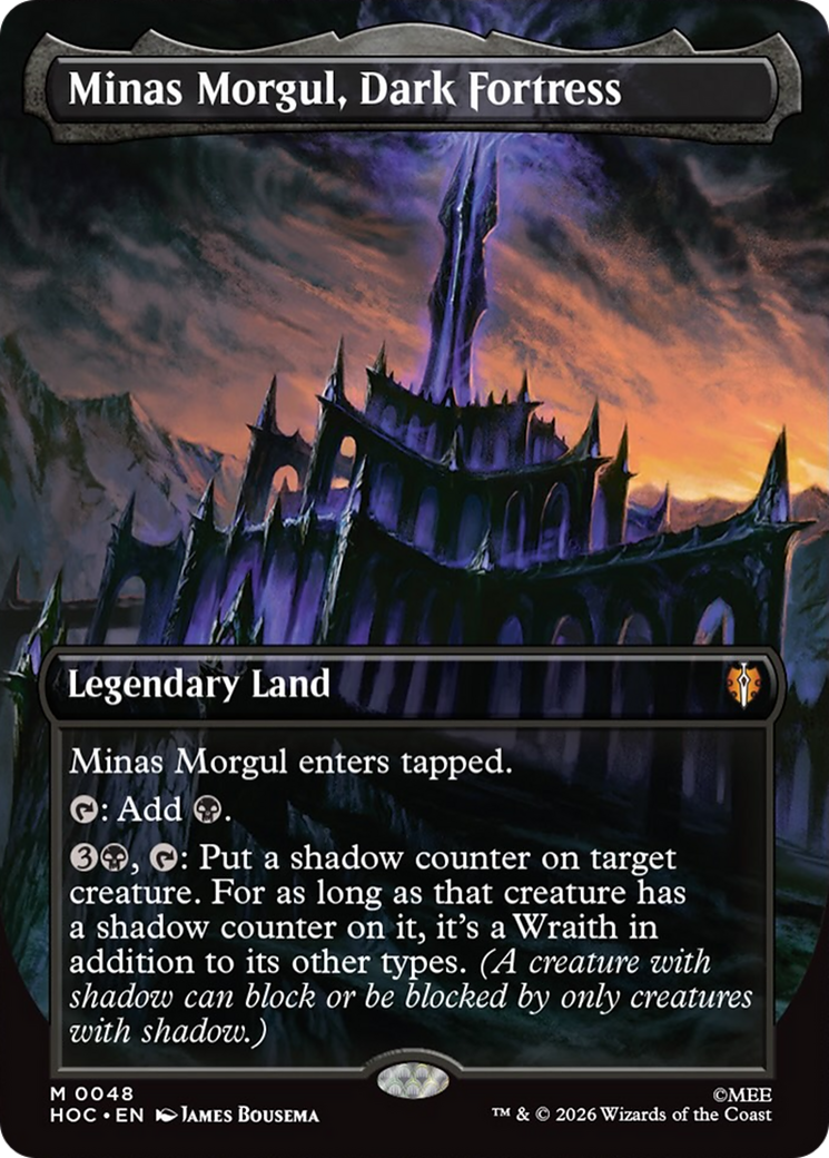 Minas Morgul, Dark Fortress (Borderless) [The Hobbit: Eternal-Legal] | I Want That Stuff Brandon
